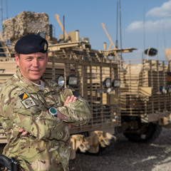 Grimbsy Soldier Sustains the Troops in Afghanistan - SSgt Mark Parker