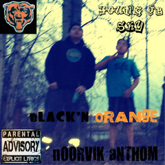 Noorvik Anthem- Black And Orange