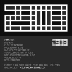 Brian KX @ GeluidsDRUK - 2303 [23032013, Eindhoven]