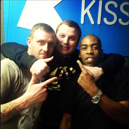 Caspa with Hatcha and Crazy D on Kiss FM 1st May 2013