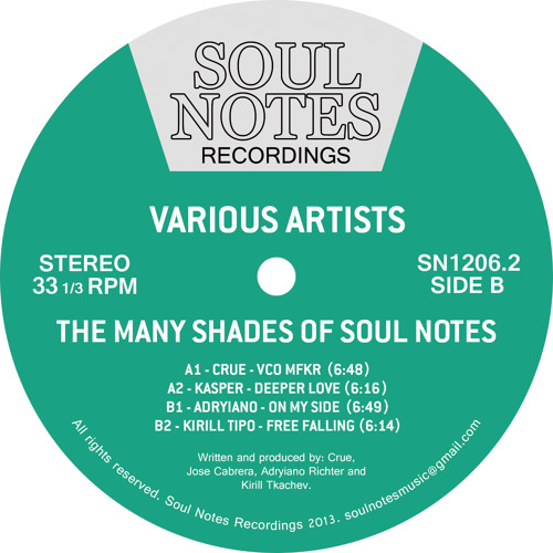 SN1206.2 - Various Artists - The Many Shades Of Soul Notes, Vol. 2