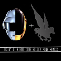 Daft Punk - Doin' It Right Ft. Panda Bear (The Golden Pony Remix)