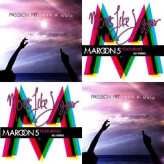Passion Pit vs Maroon 5 & Christina Aguilera - Walk like Jagger (Bastard Bob mashup)