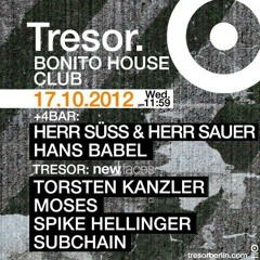 Subchain @ Newfaces Tresor (Berlin) 17.10.12