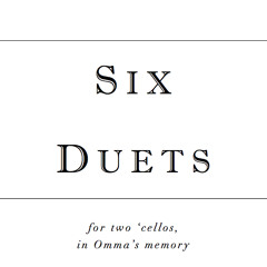 Six Duets for Two Cellos - III. Recovery