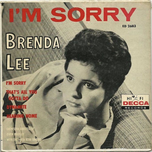 Stream I'm Sorry (Brenda Lee Cover) by Francis White by Francis White |  Listen online for free on SoundCloud