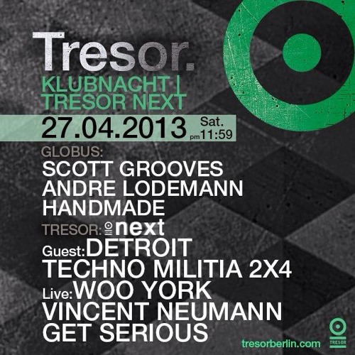 Tresor 27.04.2013
