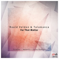 Talamanca & Roald Velden - For That Matter (Jocey Remix) [PHW049]