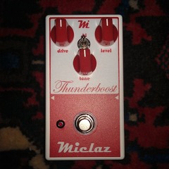 Miclaz Thunderboost distortion pedal - audio test 1 - Giorgio Rovati