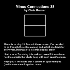 Minus Connections November 2012 - Chris Krainer