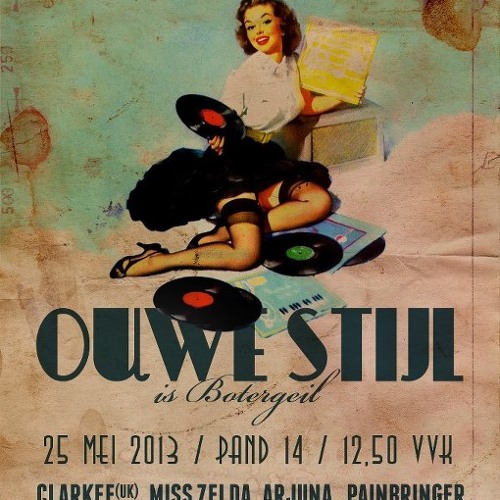 B-Shock @ Ouwe Stijl is Botergeil 25-5-2013 (vinyl set)
