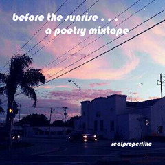 1 before the sunrise intro