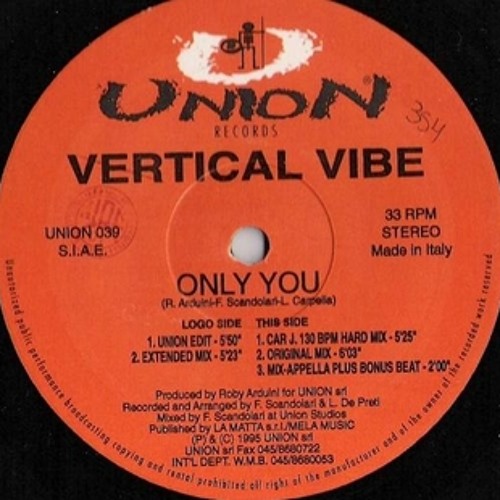 Vertical Vibe - Only You (T.R.Eurobeat Rmx)