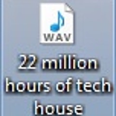 22 million hours of tech house