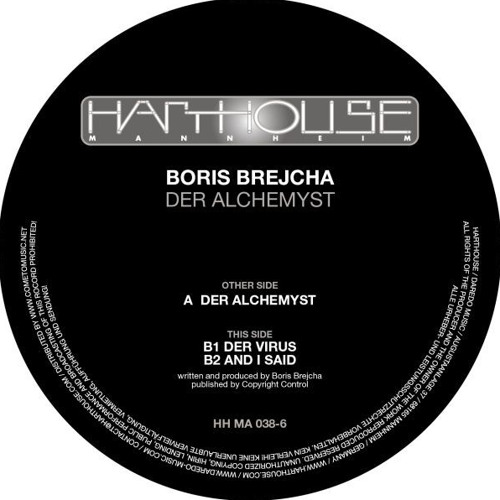 And I Said - Boris Brejcha (Original Mix) Harthouse 2012 - Preview