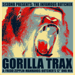 513DNB Presents / Manhands / Butcher's 12inch DNB Mix / FREE TRACK DOWNLOAD