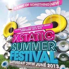 Jamie.R-DJ presents - XSTATIC SUMMER FESTIVAL 2013 Promo Mix [House thats Hard]