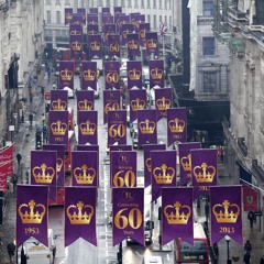The Queen's Coronation Flags - Regent Street Social News 2013