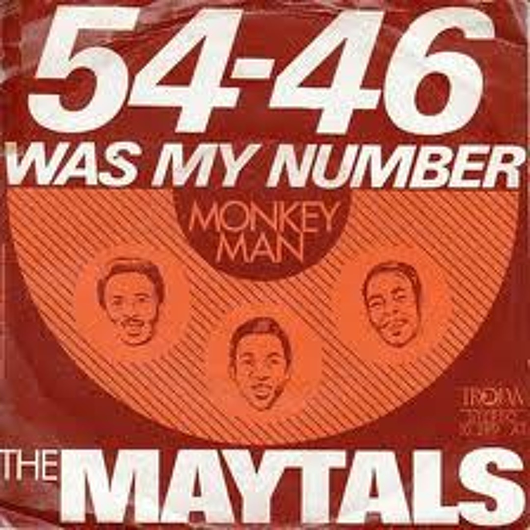 THAT'S MY NUMBER / THE MAYTALS【LP】SKA Stream Toots and the maytals - 54-46 was my number / Remix by Dh
