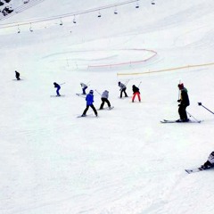 skiing