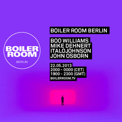 Boo Williams 60 min Boiler Room Berlin Mix