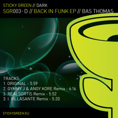 Preview - Bas Thomas - Back in funk (I.Villasante Remix)