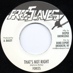 Forces "Thats Not Right" (Deeper Knowledge)