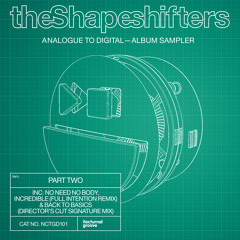 The Shapeshifters - No Need No Body (Original Mix - Web Edit)