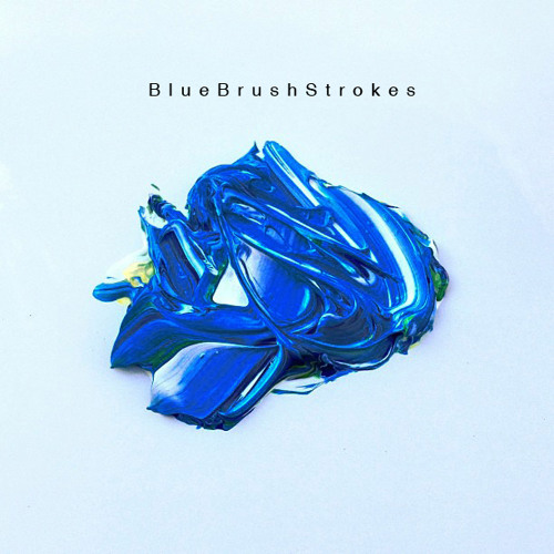 BlueBrushStrokes