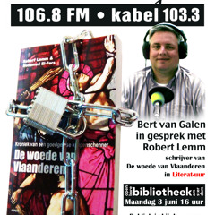 Robert Lemm interview Woede van Vlaanderen 3 juni 2013 Amsterdam FM