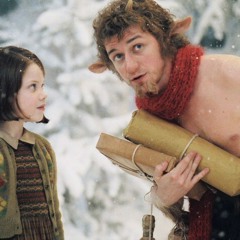 Lucy Meets Mr. Tumnus at the Lamp Post