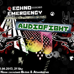 Luup @ Techno Emergency - Audiofight, Reermanns Hütte Brilon  01.06.2013