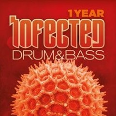Upzet feat. MC Fava & Mace - 1 Year Infected - Drum & Bass @ Magdalena, Berlin