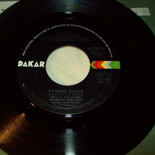 Tyrone davis - ever lovin girl..