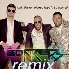 Robin thicke - blurred lines ft. t.i. pharrell (BONKERS remix)