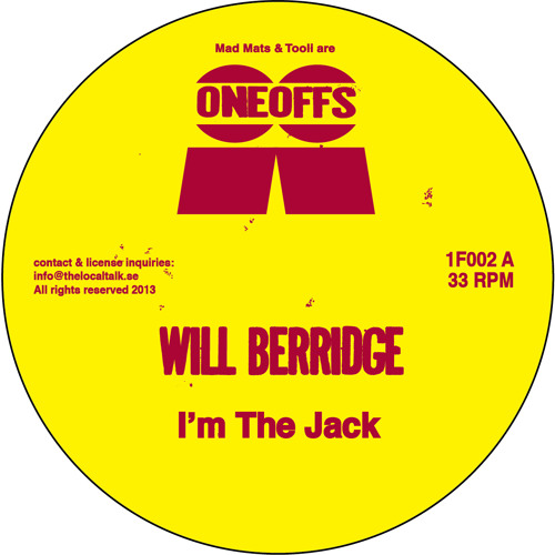 Will Berridge - I'm The Jack (1F002, Side A2)