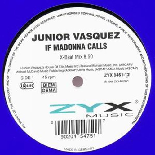 Stream If Madonna Calls - Junior Vasquez (x beat mix) by Dancerfeen |  Listen online for free on SoundCloud