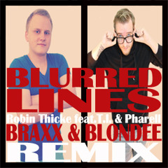 Robin Thicke - Blurred Lines (BRAXX & Blondee Edit)