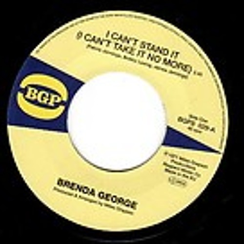 Brenda George I Cant Stand it