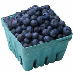 Train full of Blueberries