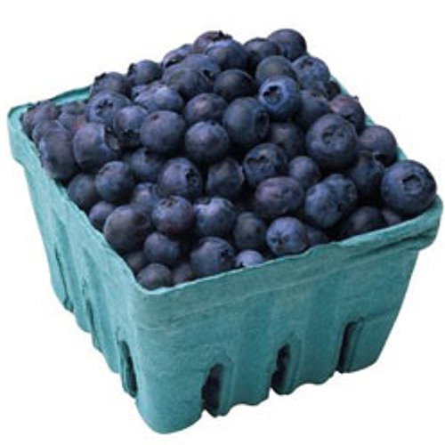 Train full of Blueberries