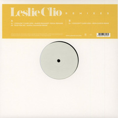 Leslie Clio - I couldn't care less (Iron Curtis Remix) - Vertigo