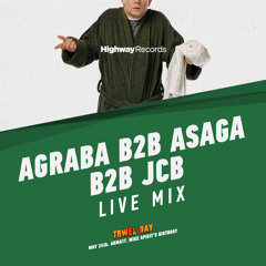 Agraba b2b Asaga b2b JCB — Towel Day @ Arma 17, Studio (Moscow) — 24.05.2013