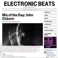 John Osborn - Electronic Beats Podcast