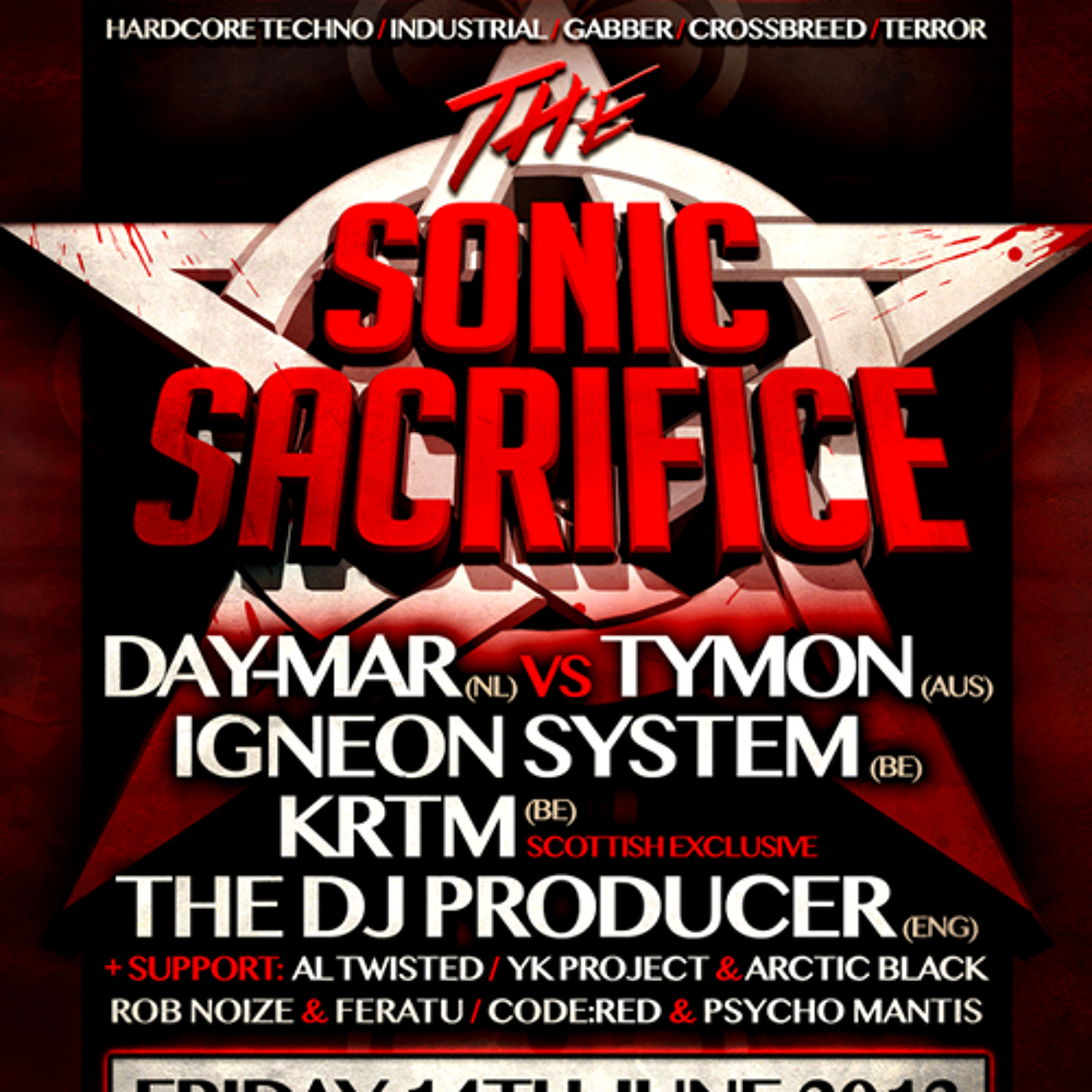 Code:Red - Impact The Sonic Sacrifice - Warm Up 3