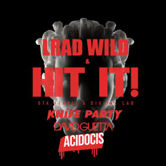Knife Party vs GTA, Henrix & D. Lab vs David Guetta - LRAD Wild Hit It! (ACIDOCIS Re-Edit MashUp)