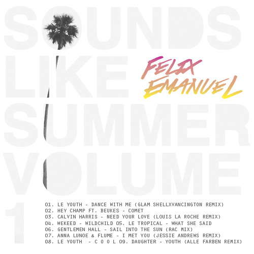 Felix Emanuel Sounds Like Summer Volume 1 By Felix Emanuel On Soundcloud Hear The World S Sounds soundcloud