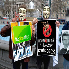 backlash [take the streets back] - thewisegoldfish v's the girobabies