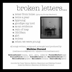 01 Letter From Boise