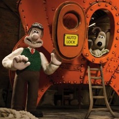 Wallace And Gromit (A Grand Day Out- Rocket Building Scene)